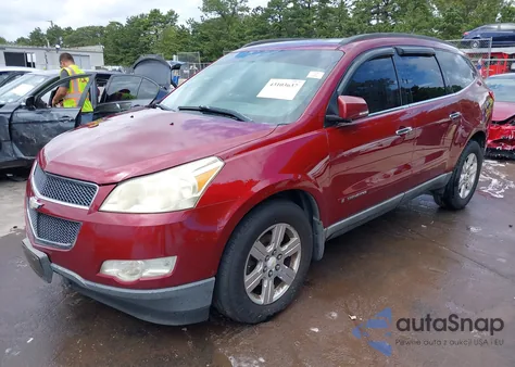 2009 Chevrolet Traverse Lt z USA, uszkodzony, nr VIN 1GNEV23D39S139713